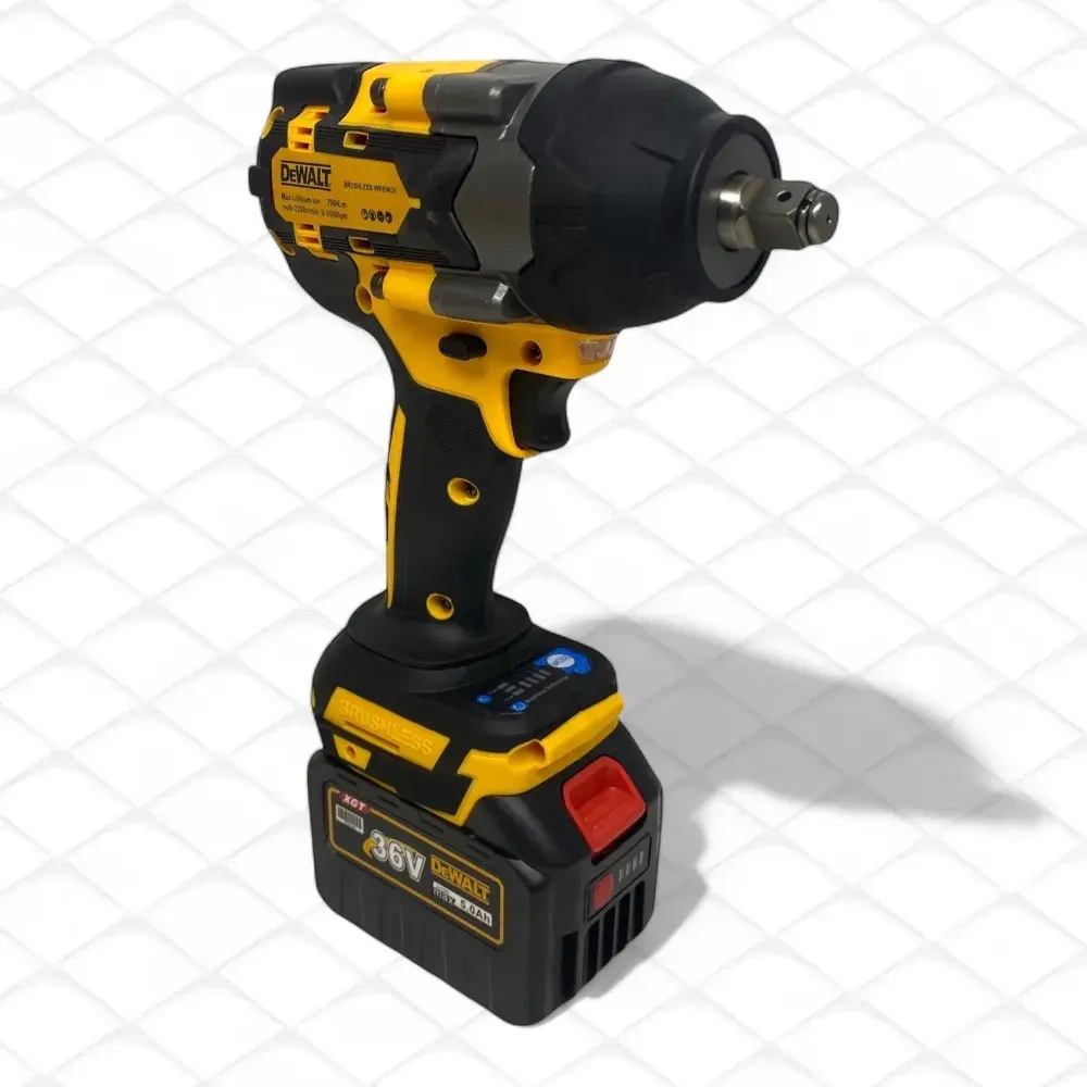 Гайковерт DEWALT ударный бесщеточный аккумуляторный 700 ньютон 2 АКБ