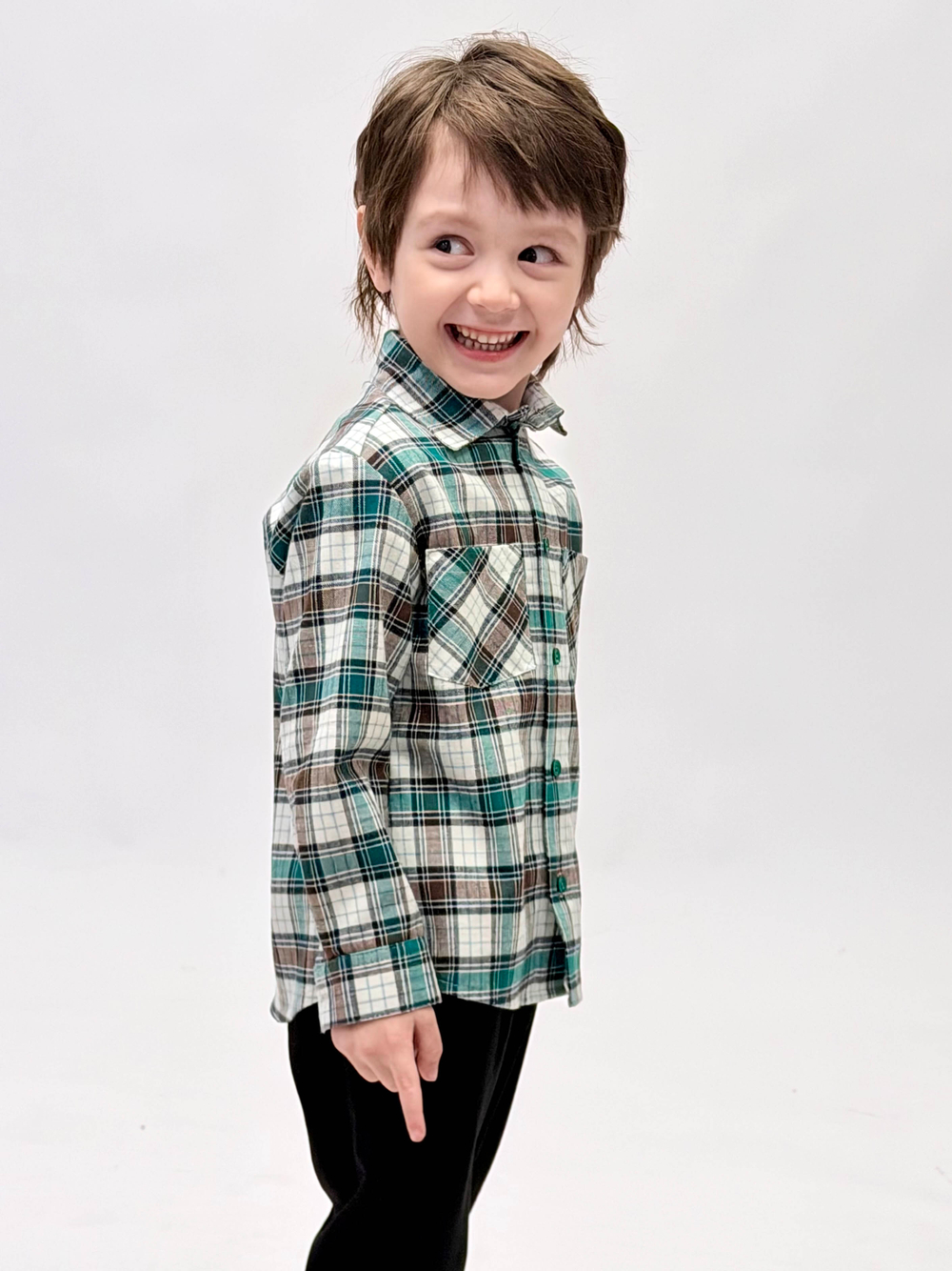 Сорочка для мальчика 3-8 лет