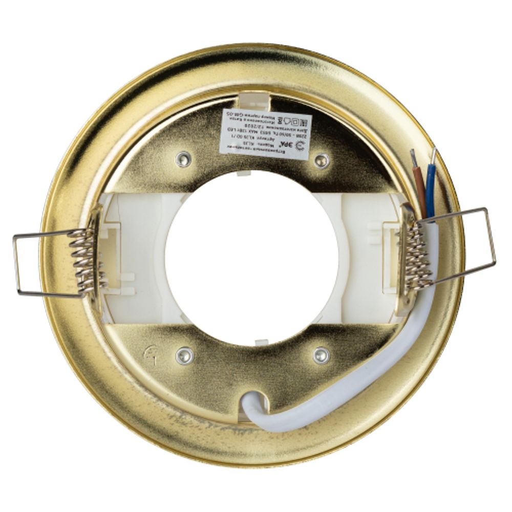 Встраиваемый светильник под лампу GX53 ЭРА KL35 GD /1 (к) 220V, 13W, золото