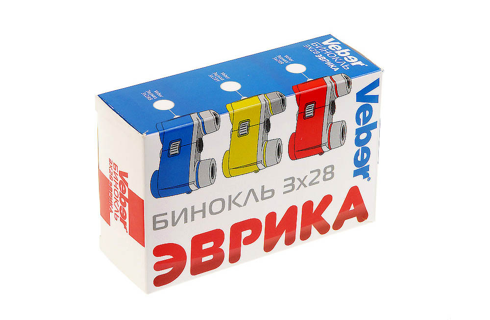 Детский бинокль Veber Эврика 3х28B [27218]