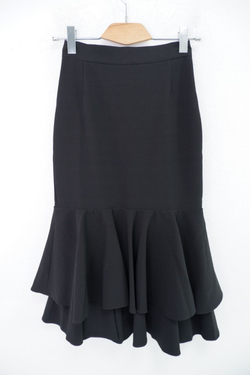 Юбка Alexandra Kazakova черная с воланами 42 размер, новая