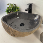 Раковина из речного камня RS-65472 48*43*16 0856