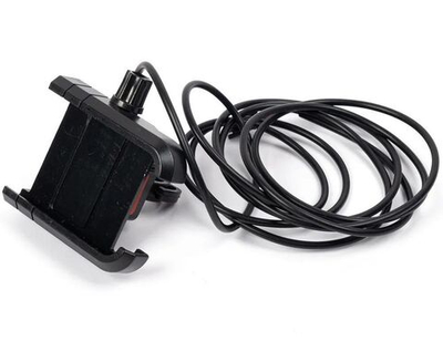 Держатель телефона с Usb зарядкой для электровелосипеда самоката