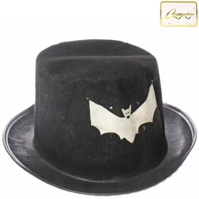 Шляпа карнавальная «Helloween - Летучая мышь» с подсветкой