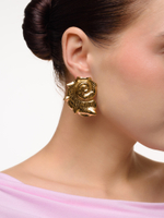 Серьги "Fire shell" Gold