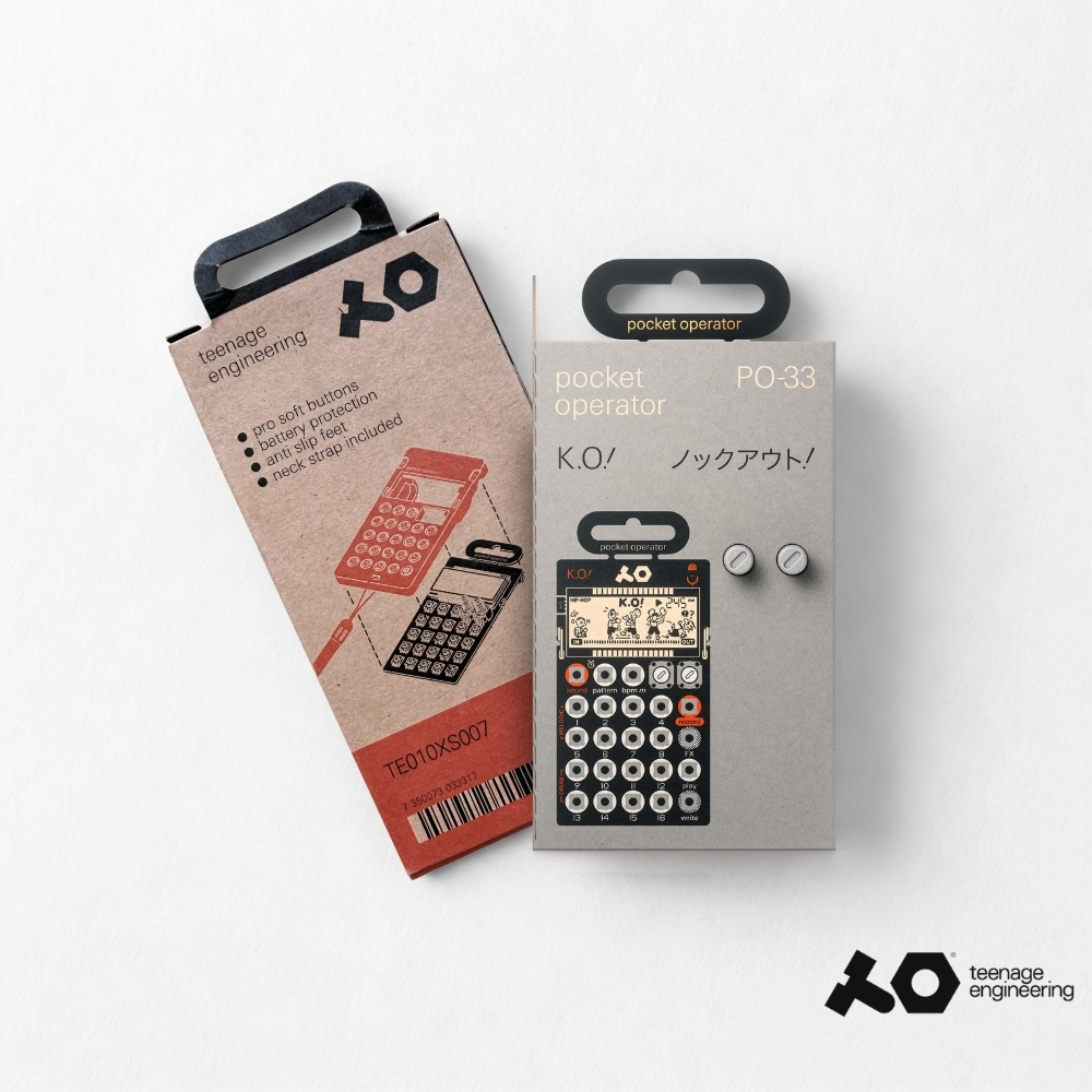 Teenage Engineering PO-33 + CA-X Pro (Красный)