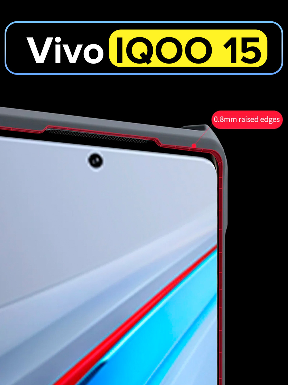 Чехол для Vivo IQOO 15 c Магсейф противоударный с усиленными углами XUNDD