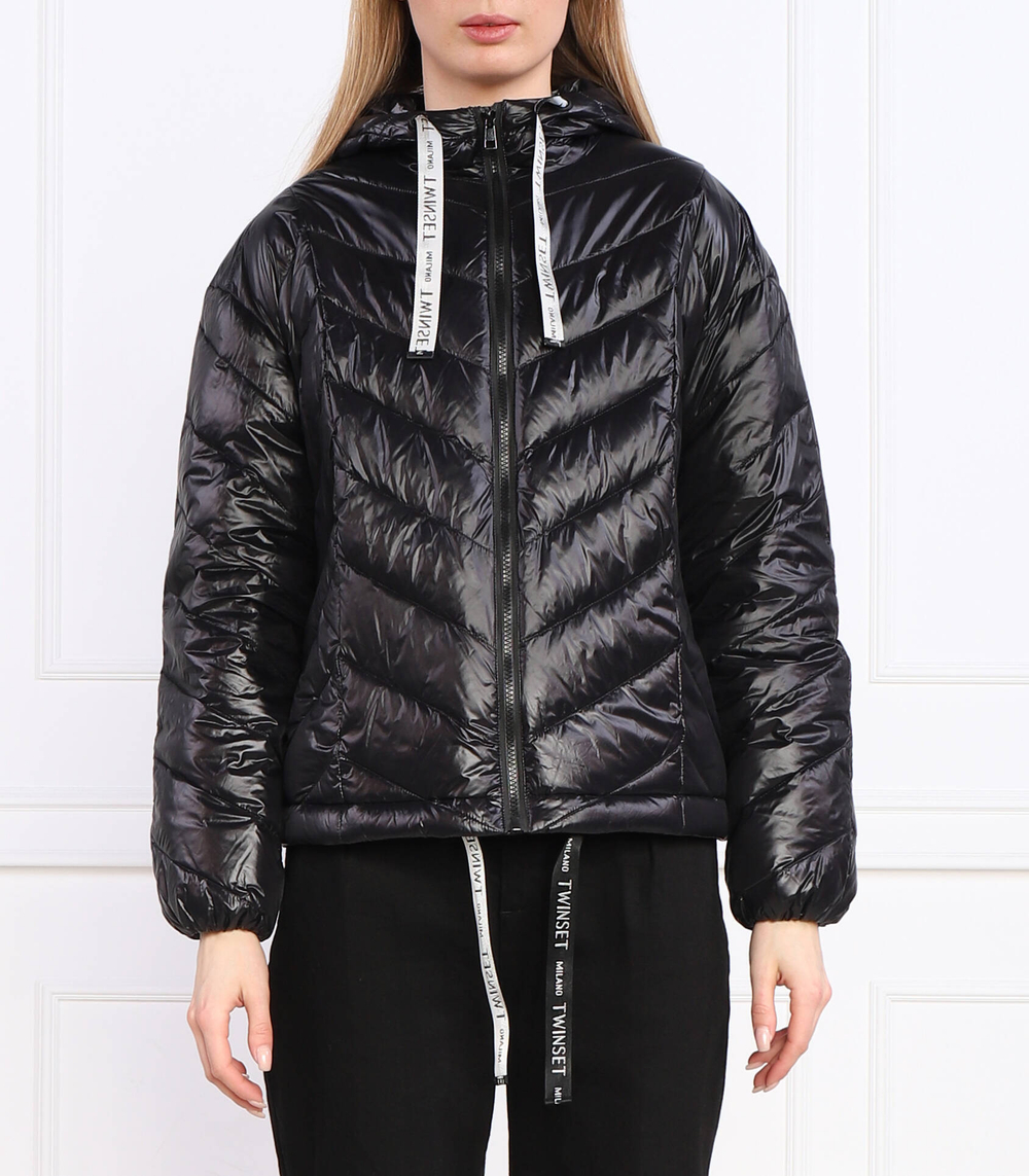 пуховая куртка TWINSET - черный(231TP2320)