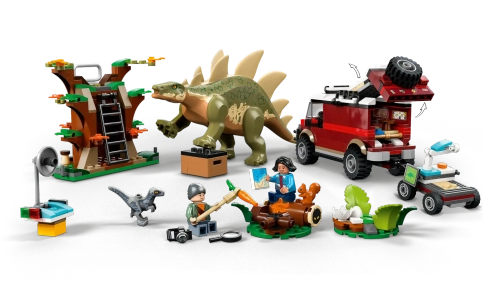 Конструктор LEGO Jurassic World 76965 Миссии динозавров: Обнаружение стегозавра