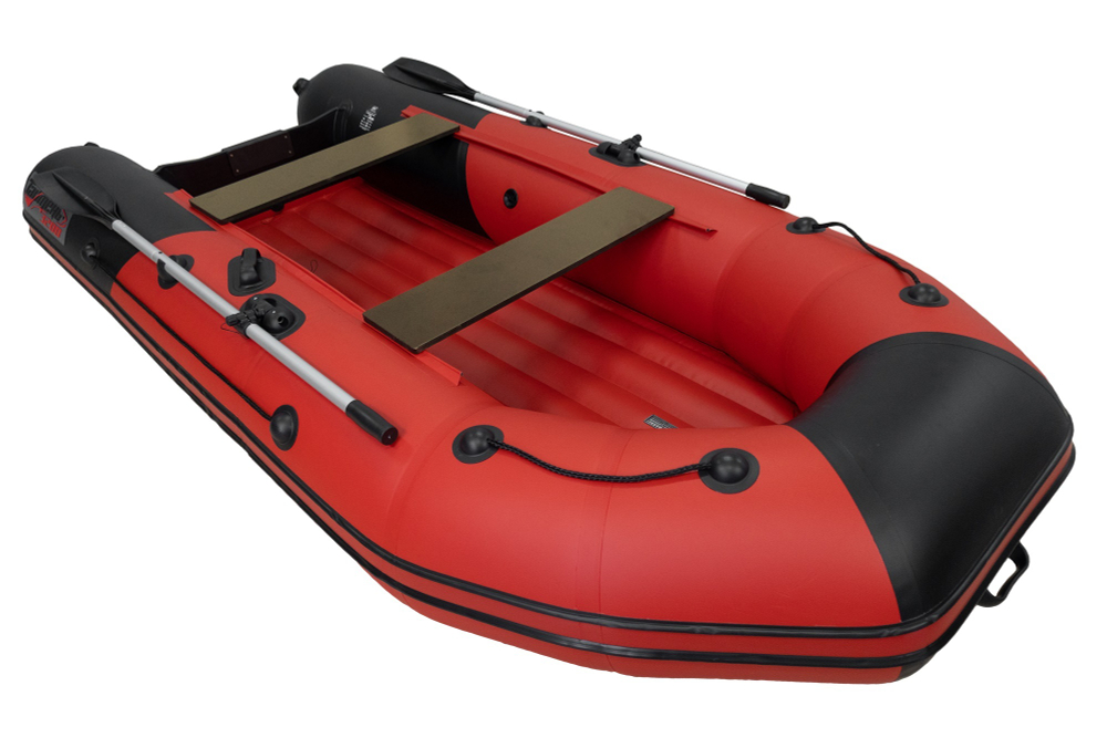 Лодка ПВХ Таймень NX 3200 НДНД красный/черный