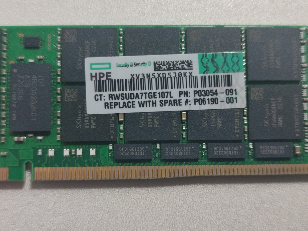 64 Gb 2933 MHz HPE P03054-091, P00926-B21