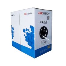 Витая пара Hikvision UTP cat.6 4pair 4*2*0.53 (DS-1LN6-UE-W)  (внутренний)