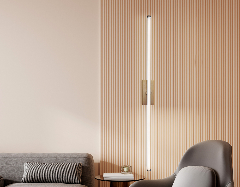 FL6123 CF кофе 14W 3000K-6400K 610*45*80