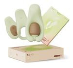 Зеленый клиторальный стимулятор-авокадо Newyogo (Цвет: зеленый)