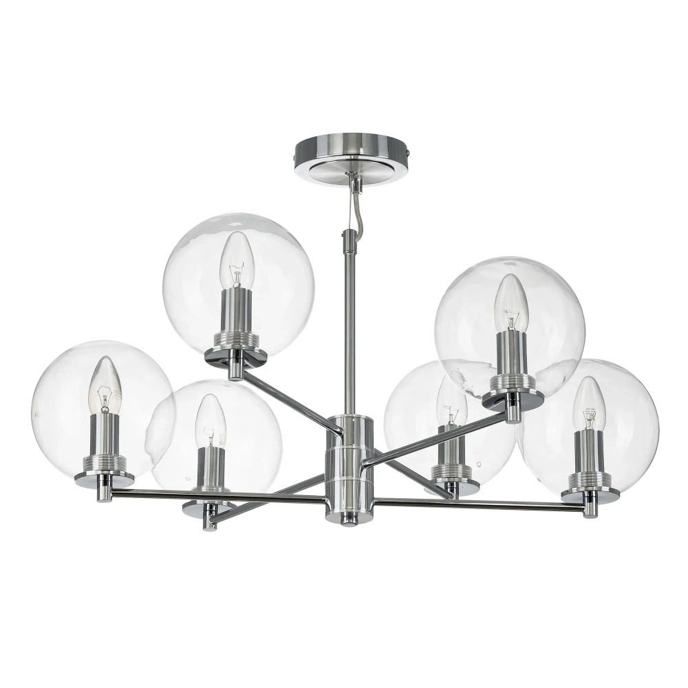 Citilux Галлен CL240161 Люстра подвесная Хром