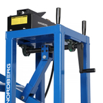 NORDBERG (N31PE76A) Выпрессовщик шкворней с тележкой, гидравлический с пневмопривод, 75 т