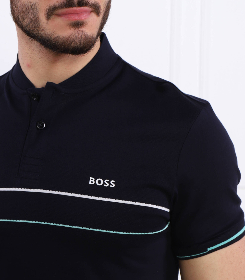 Поло Pariq BOSS GREEN - темно-синий(50488286)