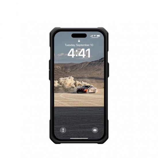 Чехол Uag Monarch для iPhone 15 6.1", цвет карбон (Carbon Fiber)