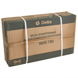 Весы электронные беспроводные платформенные напольные Delta до 150 кг, 30х40 см ТВП2-150