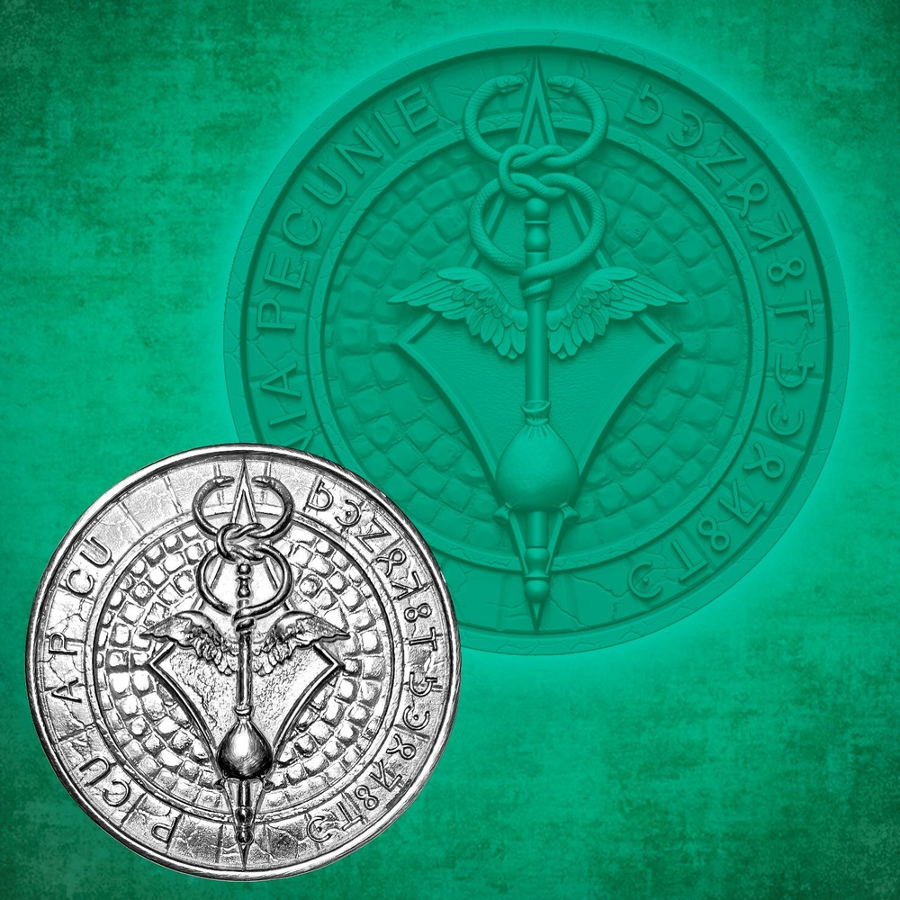 Талисман Финансового Успеха Монета Меркурия ЮРВ-31