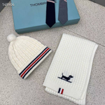 Комплект Thom Browne (шапка + шарф)