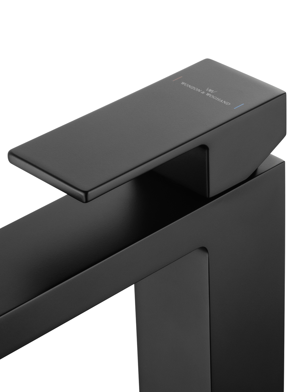 Смеситель для раковины WONZON & WOGHAND CUBE, Черный матовый (WW-88139016-MB)