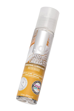 JO H2O Vanilla Cream - Оральный лубрикант со вкусом ванили, 30 мл