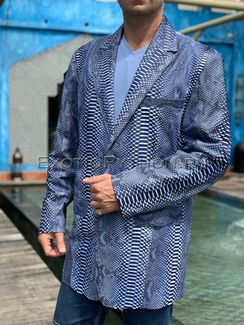 Пиджак из кожи питона JT-81