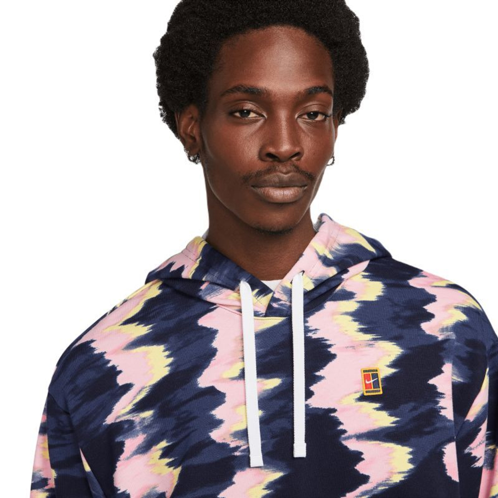 Мужская теннисная кофта Nike Court Fleece Tennis Hoodie - разноцветный