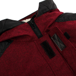 Куртка Торес 300 гр. р.5 (116) бордовый меланж/черный