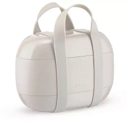 Alessi - Ланчбокс 1,25л серый / артикул   SA02G  / GTIN 8003299429318