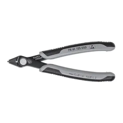 Electronic Super Knips® ESD чернёные 125 мм Knipex 78 61 125 ESD