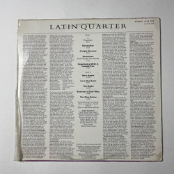 Винтажная виниловая пластинка LP Latin Quarter (ГДР 1988)