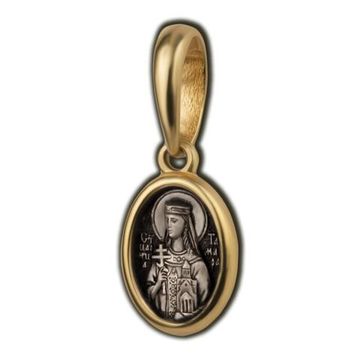 Святая царица Тамара. Образок