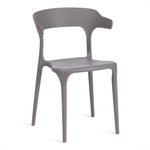 Стул TON (mod. PC36) пластик, 49,5 х 50 х 75,5 см , Dark-grey (тёмно-cерый) 15537