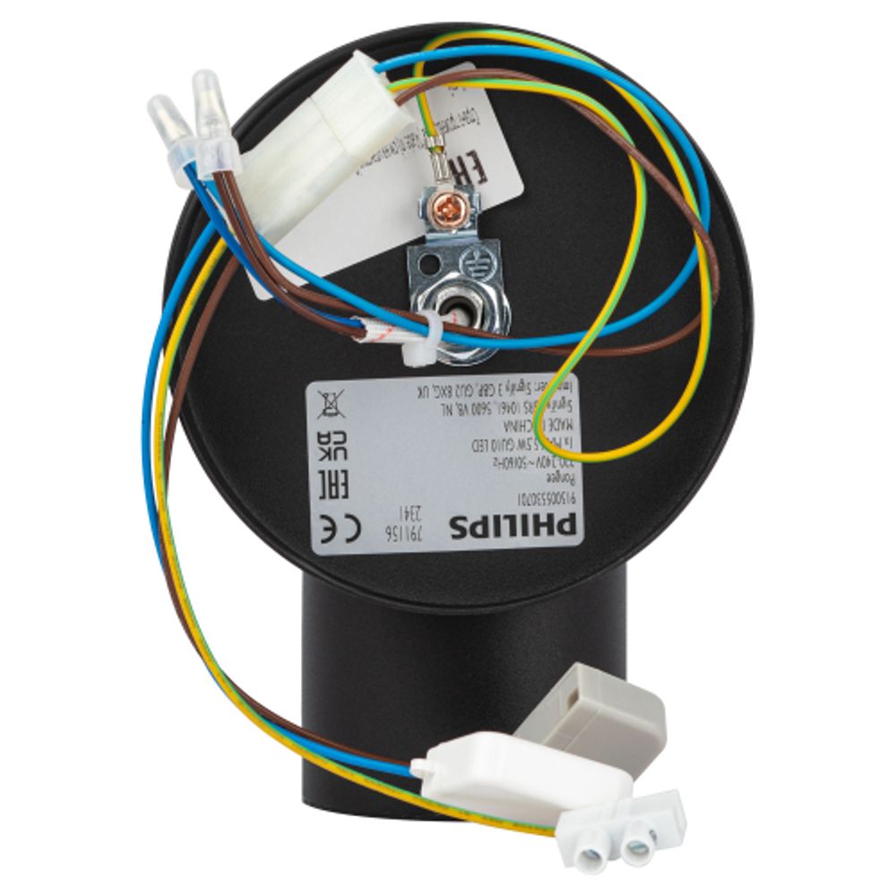 Светильник настенно-потолочный спот Philips PONGEEx1 GU10 черный | Накладные светильники