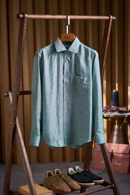 Льняная рубашка Loro Piana
