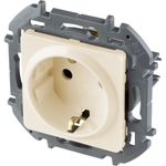 Розетка с заземлением без шторок 16А 250В слоновая кость Inspiria Legrand