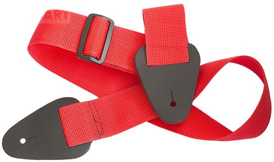 Ремень для гитары, красный, D'Andrea 1352RED Polyweb