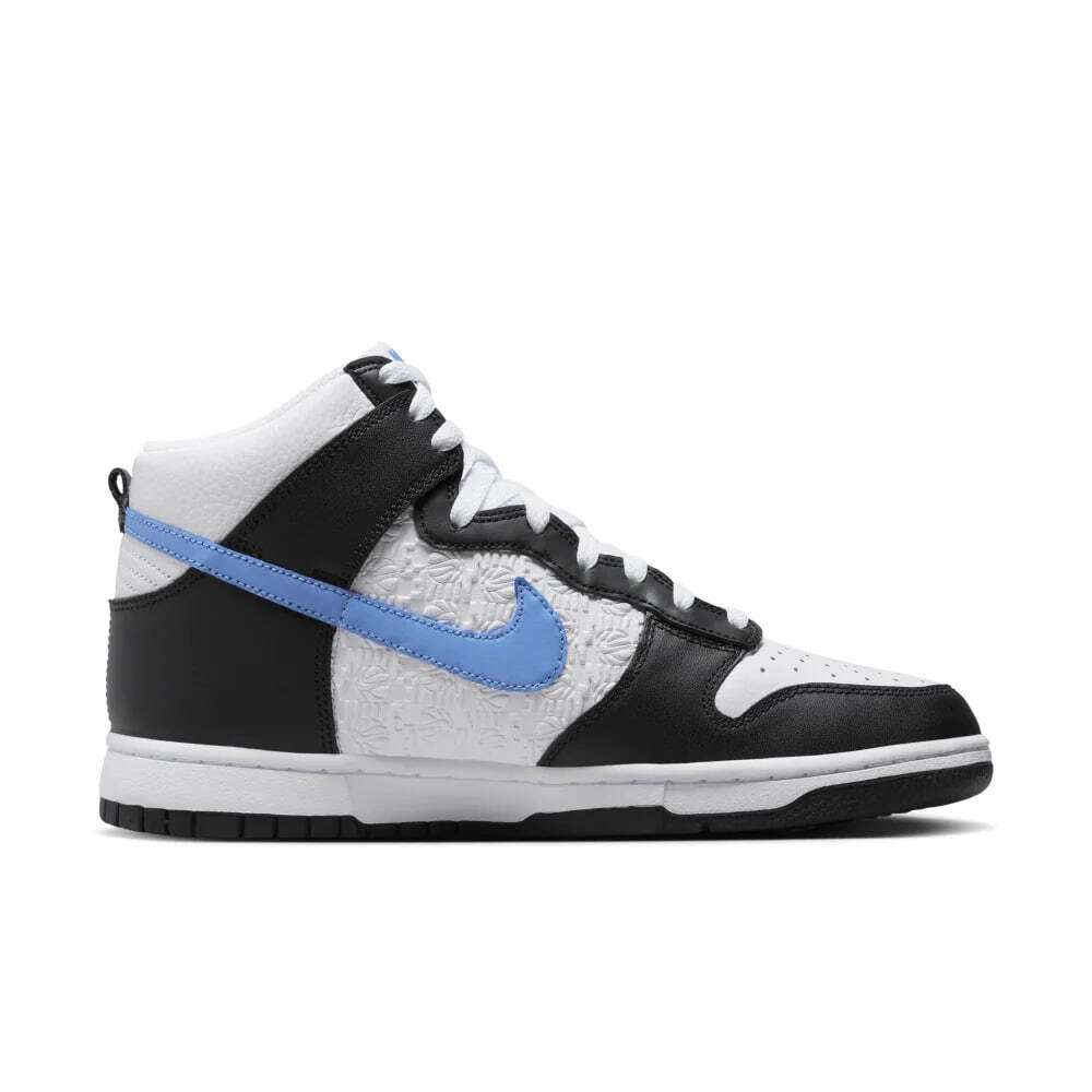 Кроссовки Nike Dunk High Retro Black/White/Blue