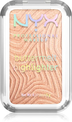 NYX Professional Makeup Buttermelt Highlighter - Розсветлитель оттенок glaze it butta 10, 5 g