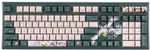 Клавиатура VARMILO VBS108 Crane of Lure Cherry MX Silent Red зеленый