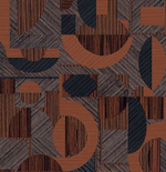 Имитация крашеного шпона.