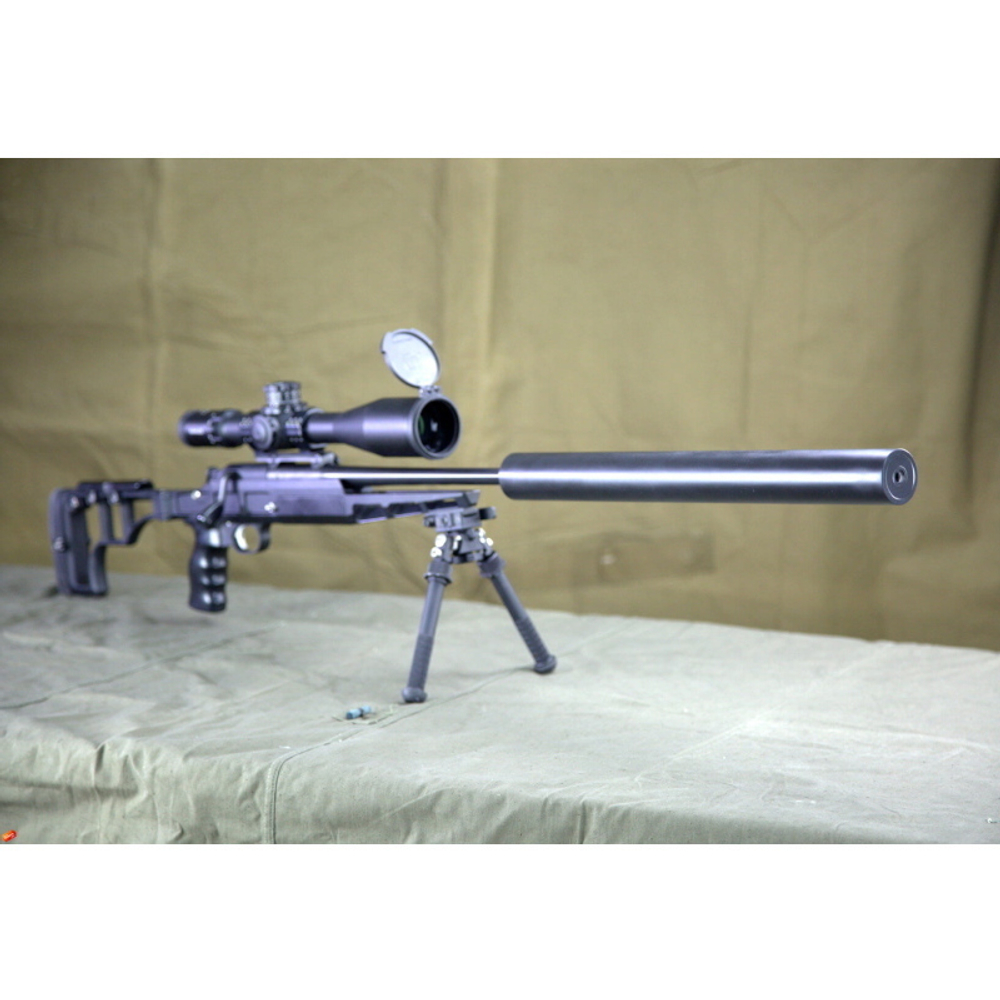 ДТКП закрытого типа RD Integral для карабина Blaser R8 (.300WM, 30-06, M15x1) Титан, Русский дракон