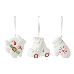 Набор елочных украшений с подсветкой 3шт Tkano Classy ornaments New Year Essential