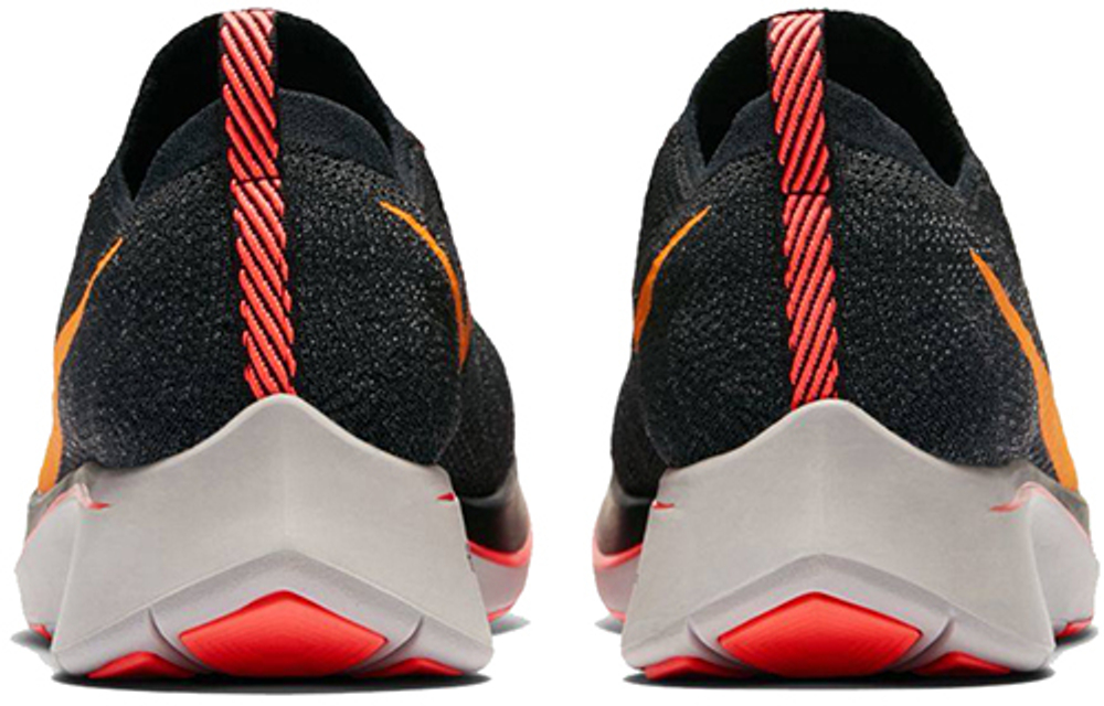 Кроссовки Nike Zoom Fly 1 Flyknit Black Orange Peel (Женская размерная сетка)