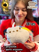 Мягкая игрушка Пушин Кот Кэт плюшевый котик единорог