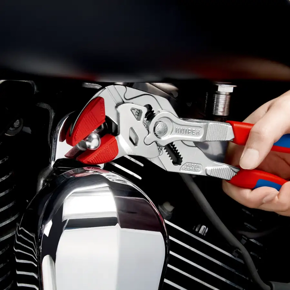 Клещи переставные-гаечный ключ хромированные 250 мм Knipex 86 05 250