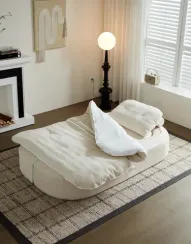 Диван Claude, жемчужный