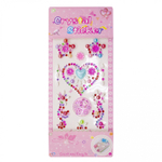 Наклейки-стразы Alingar, акриловые, "Сердечки", сердечки, звездочки, узоры, пакет с европодвесом